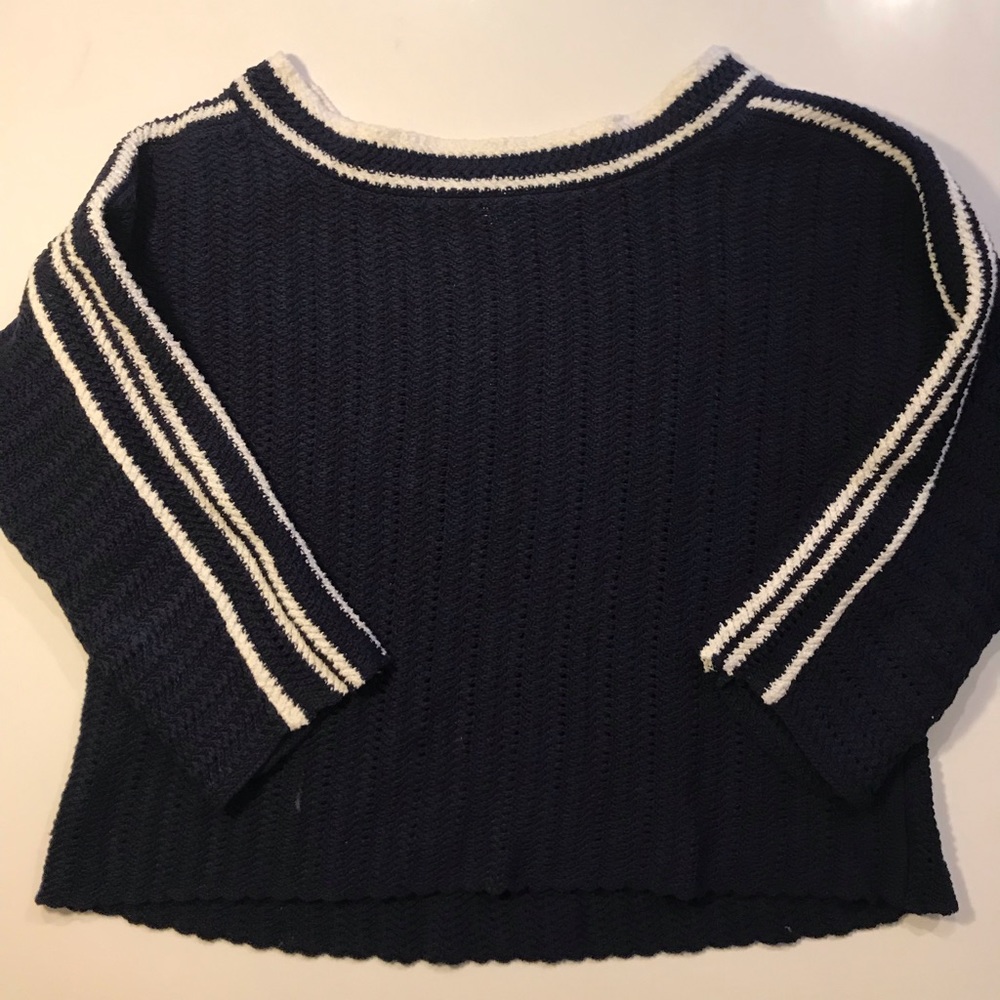 Navy Joie Knit Sweater